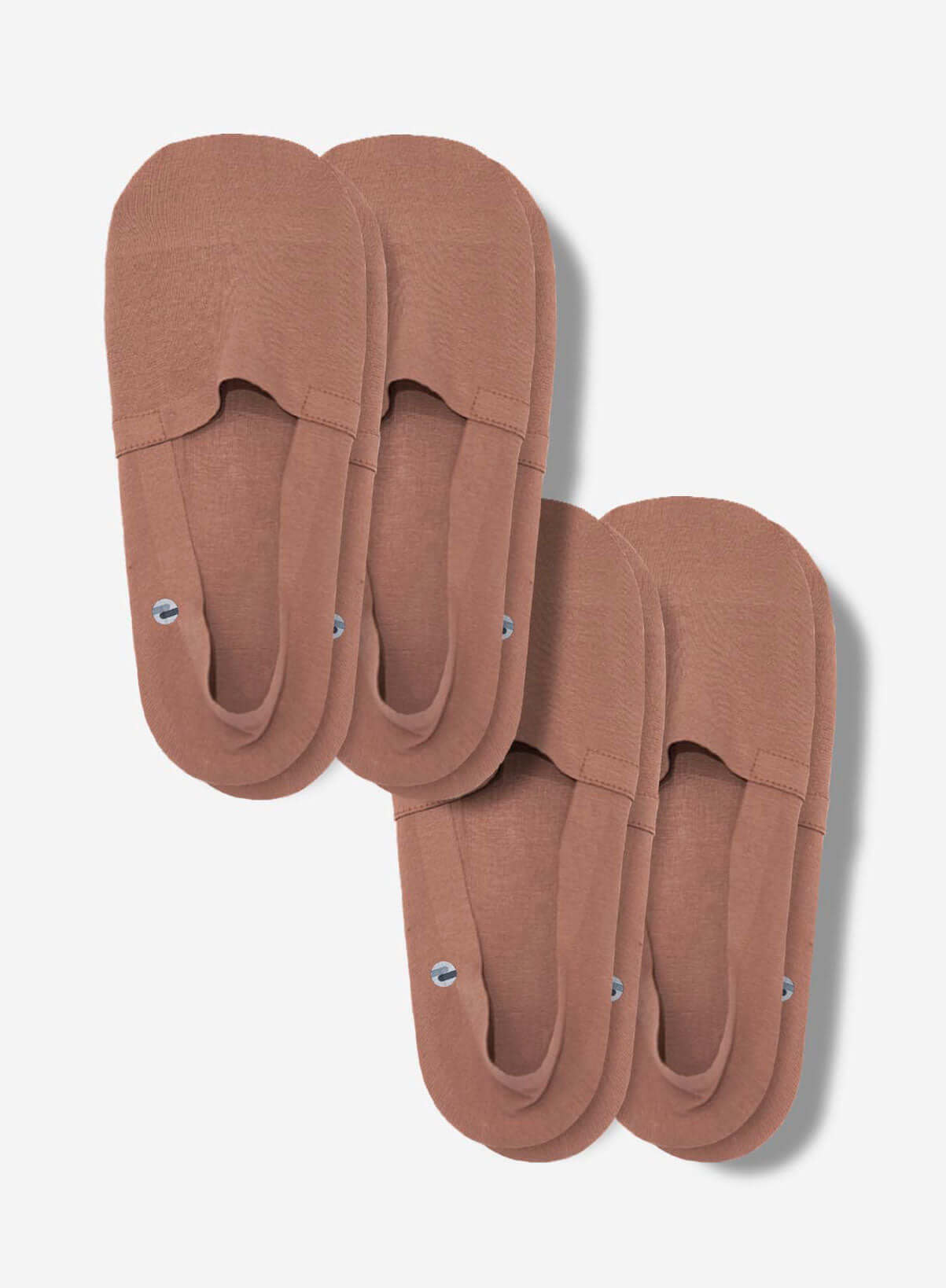 Organic Cotton No Show Socks 4-Pack