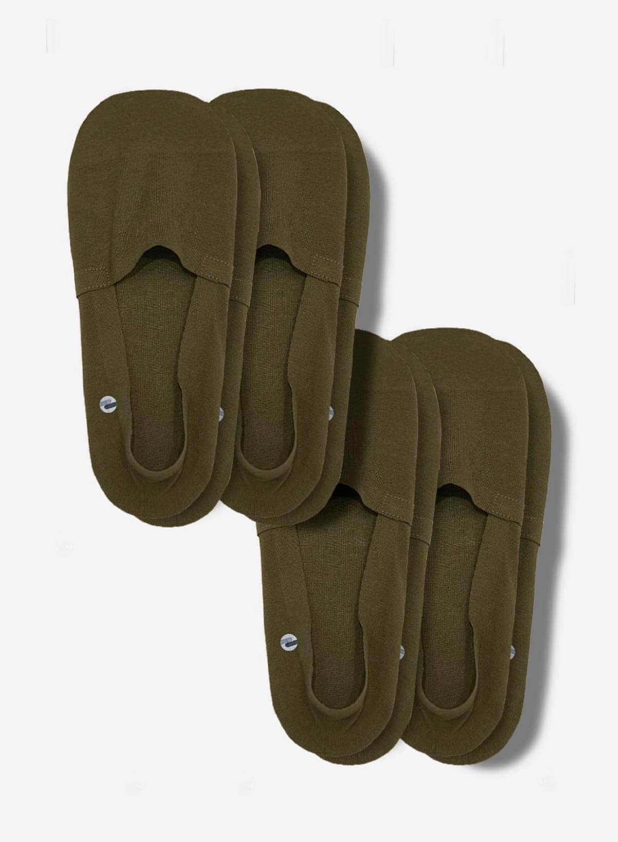 Organic Cotton No Show Socks 4-Pack