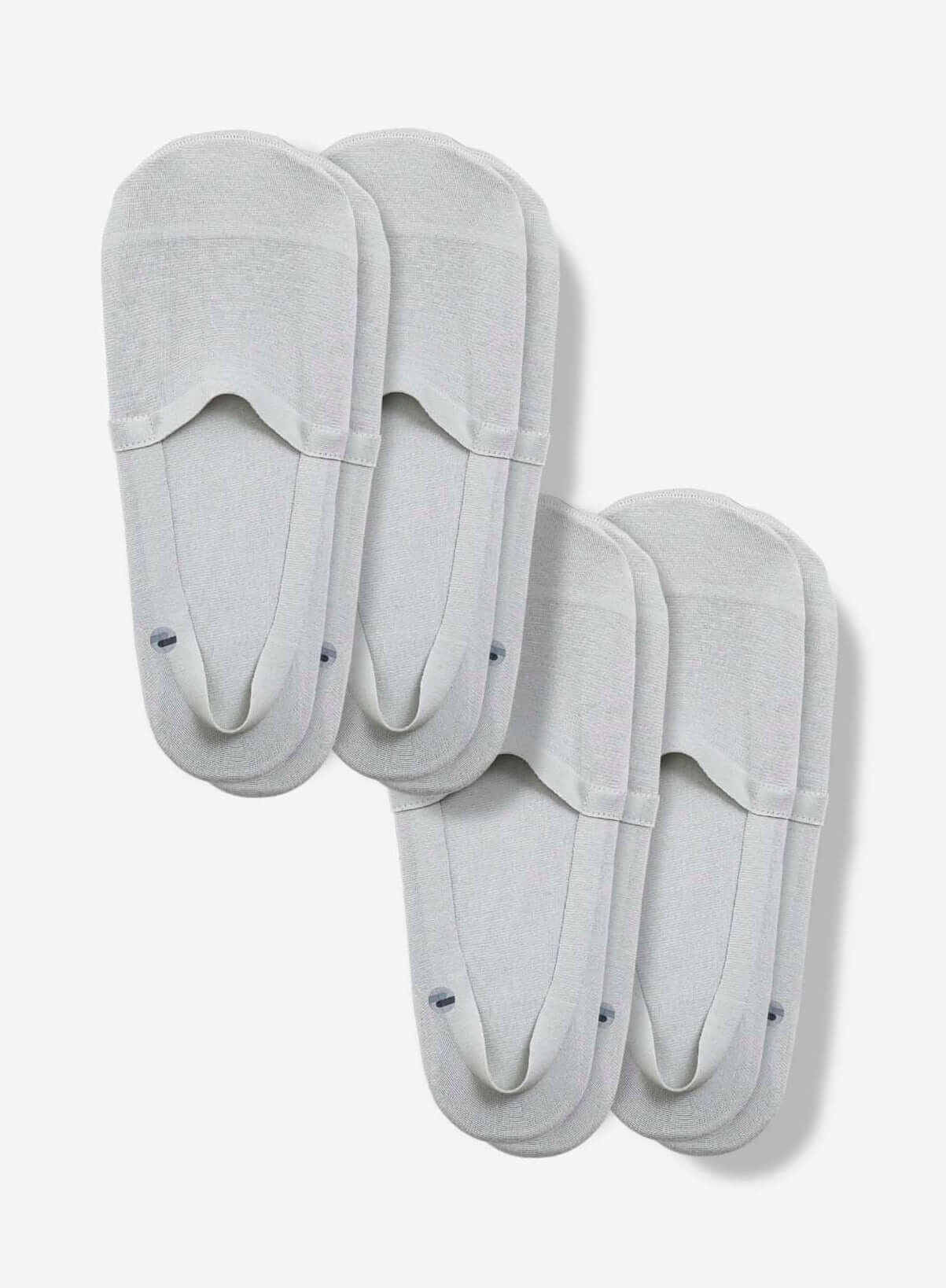 Organic Cotton No Show Socks 4-Pack