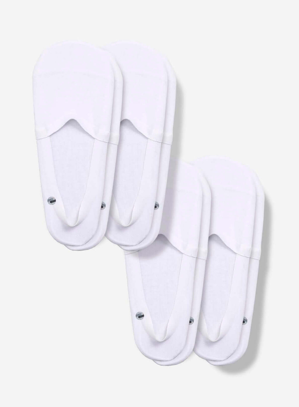 Organic Cotton No Show Socks 4-Pack