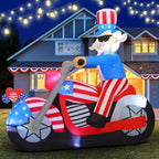 4th of July Patriotic Inflatable Sam Uncle Blow Up Decorations