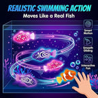 4Pcs Magic Glowing Swimming Fish with Lights