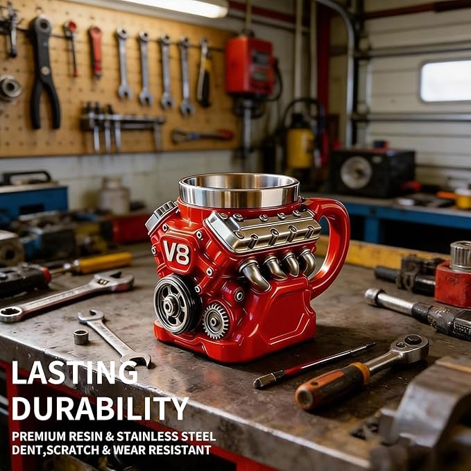 V8 Engine Coffee Mug