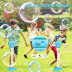 Bubble Maker Stand Machine with Lights and Music for Outdoor