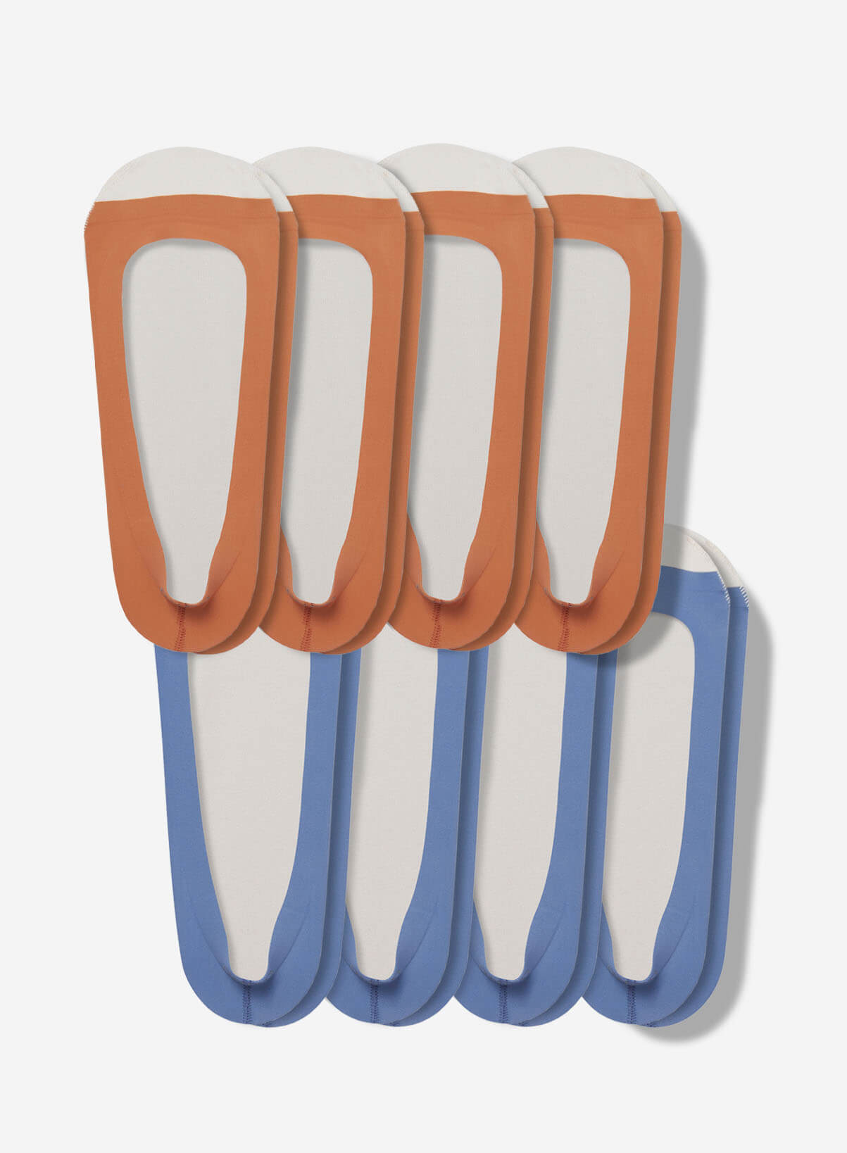Low-Cut No Show Socks 8-Pack