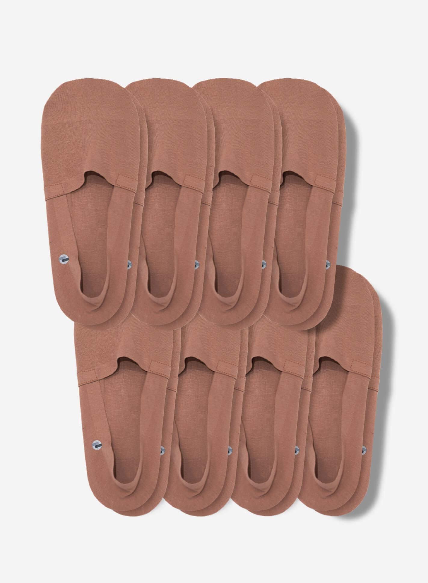 Organic Cotton No Show Socks 8-Pack