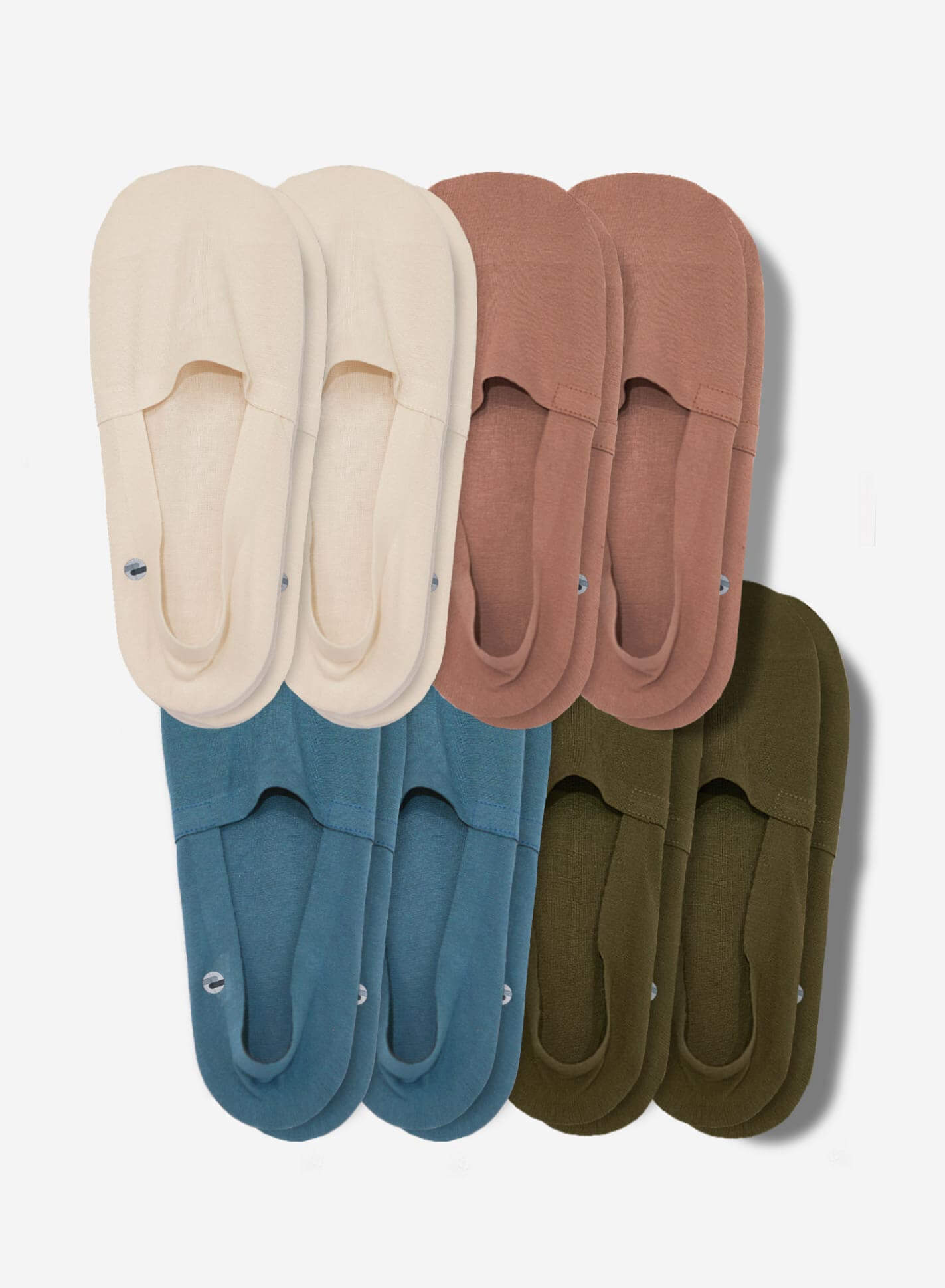 Organic Cotton No Show Socks 8-Pack