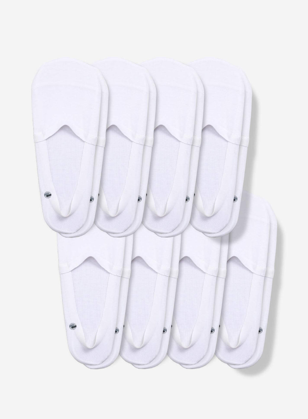 Organic Cotton No Show Socks 8-Pack