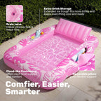 Inflatable Tanning Pool Lounger Float