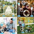 Bubble Maker Stand Machine with Lights and Music for Outdoor