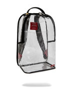 FULLY CLEAR EMBOSSED BOSS BACKPACK