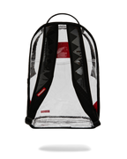 FULLY CLEAR EMBOSSED BOSS BACKPACK