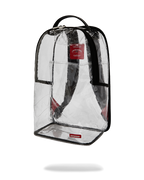FULLY CLEAR EMBOSSED BOSS BACKPACK