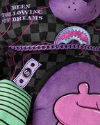 PURPLE SLIME SHARK MONEYBEAR BACKPACK