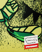 MARVIN THE MARTIAN OUTTA HERE BACKPACK