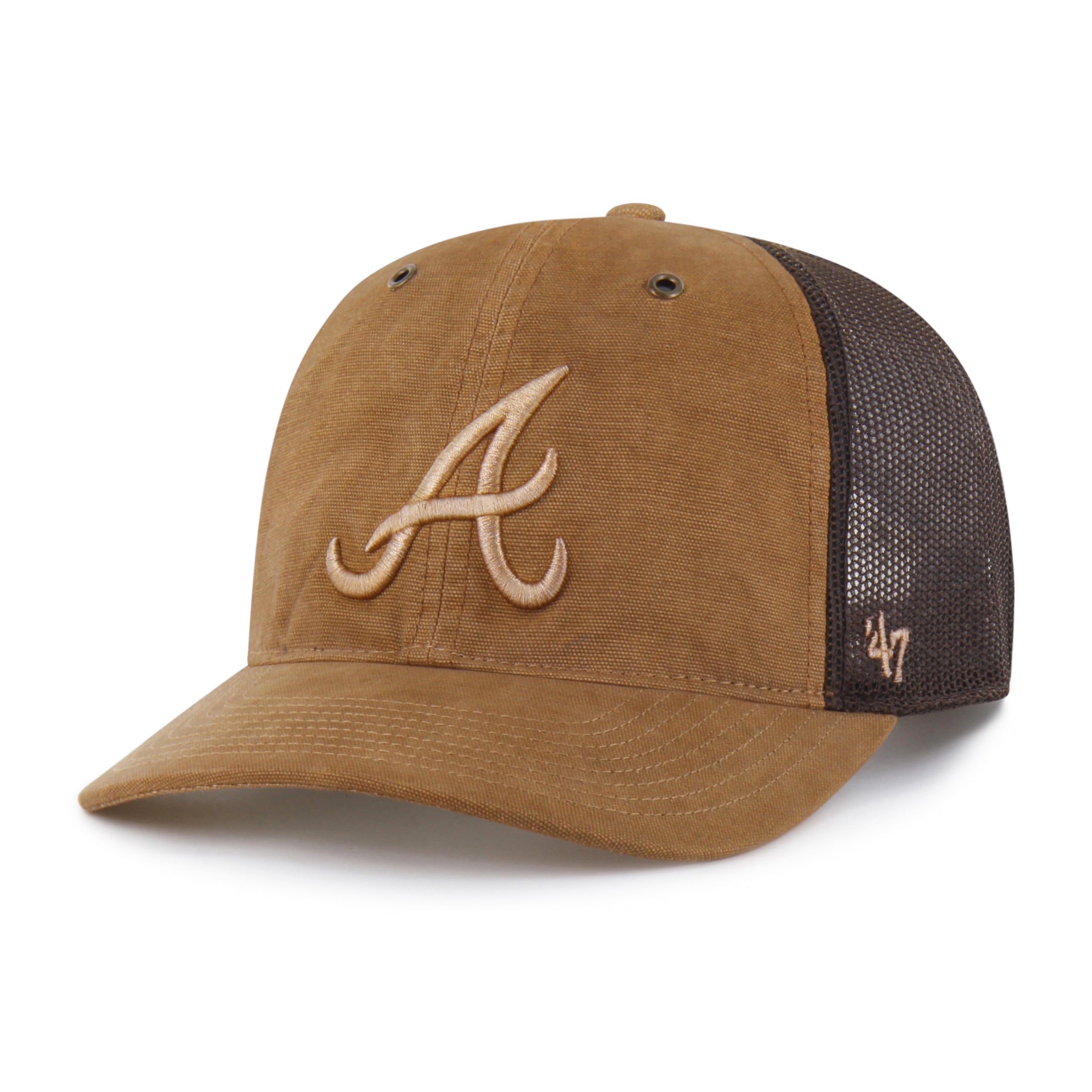 ATLANTA BRAVES   DYED '47 TRUCKER RF RELAXEDX FIT