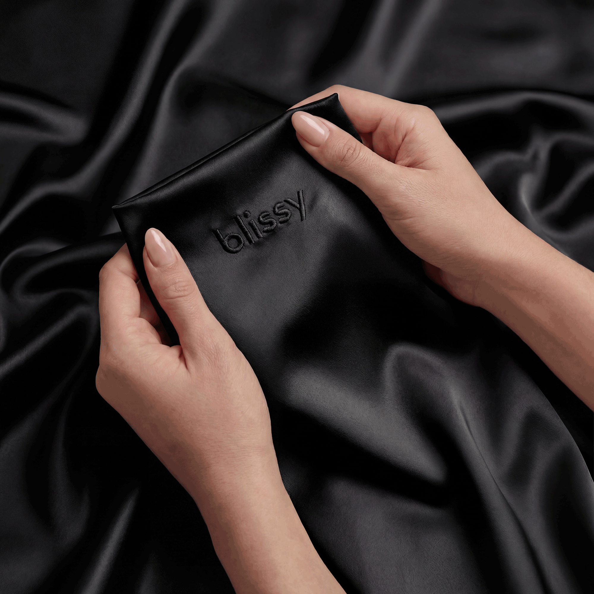 Pillowcase - Black - King