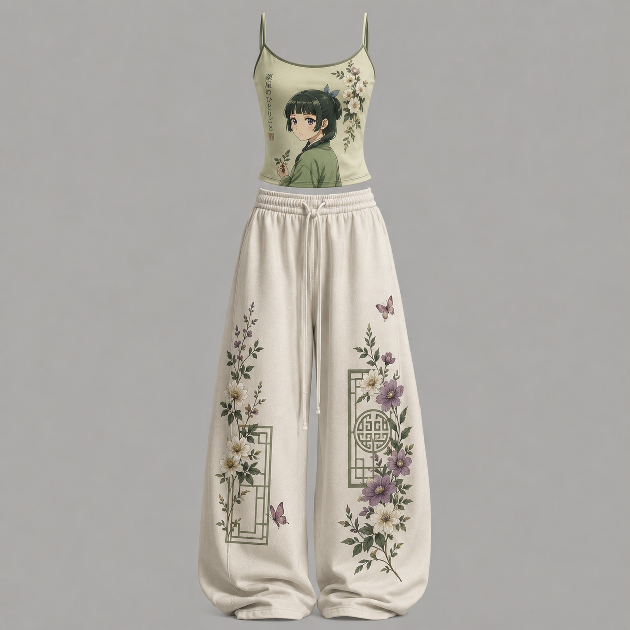 The Apothecary Diaries Top & Elasticated Trousers Two-Piece Set