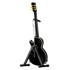 AXE HEAVEN® Les Paul Custom Ebony 1:4 Scale Mini Guitar Model