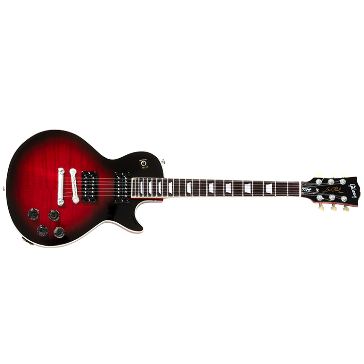 AXE HEAVEN® Les Paul Standard Slash Vermillion Burst 1:4 Scale Mini Guitar Model