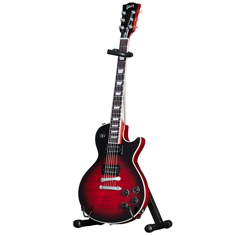 AXE HEAVEN® Les Paul Standard Slash Vermillion Burst 1:4 Scale Mini Guitar Model