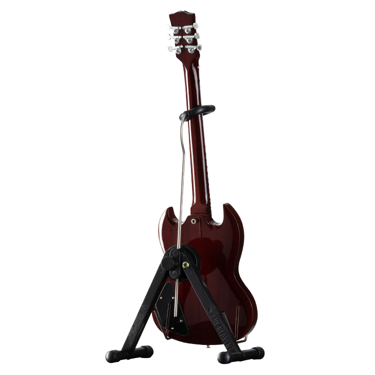AXE HEAVEN '64 SG Standard Cherry 1:4 Scale Mini Guitar Model