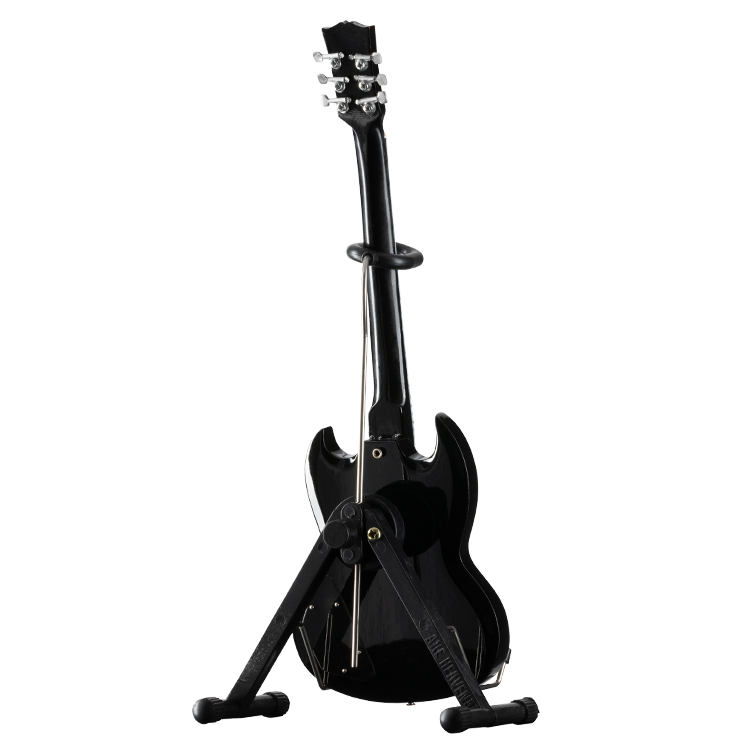 AXE HEAVEN SG Standard Ebony 1:4 Scale Mini Guitar Model