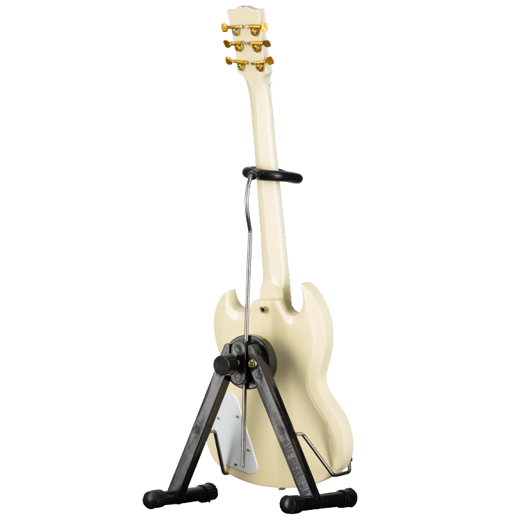 AXE HEAVEN '64 SG Custom White 1:4 Scale Mini Guitar Model