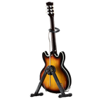 AXE HEAVEN ES-335 Vintage Sunburst 1:4 Scale Mini Guitar Model
