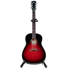 AXE HEAVEN® J-45 Slash Vermillion Burst 1.4 Scale Mini Guitar Model