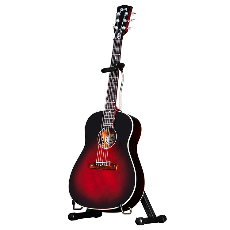 AXE HEAVEN® J-45 Slash Vermillion Burst 1.4 Scale Mini Guitar Model