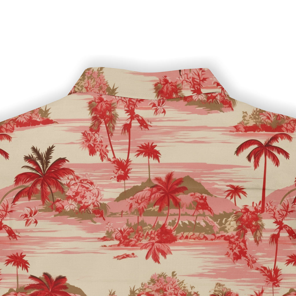 Island Paradise in Red