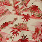 Island Paradise in Red