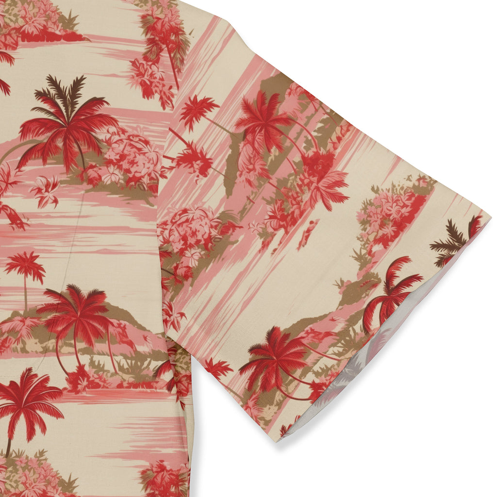 Island Paradise in Red