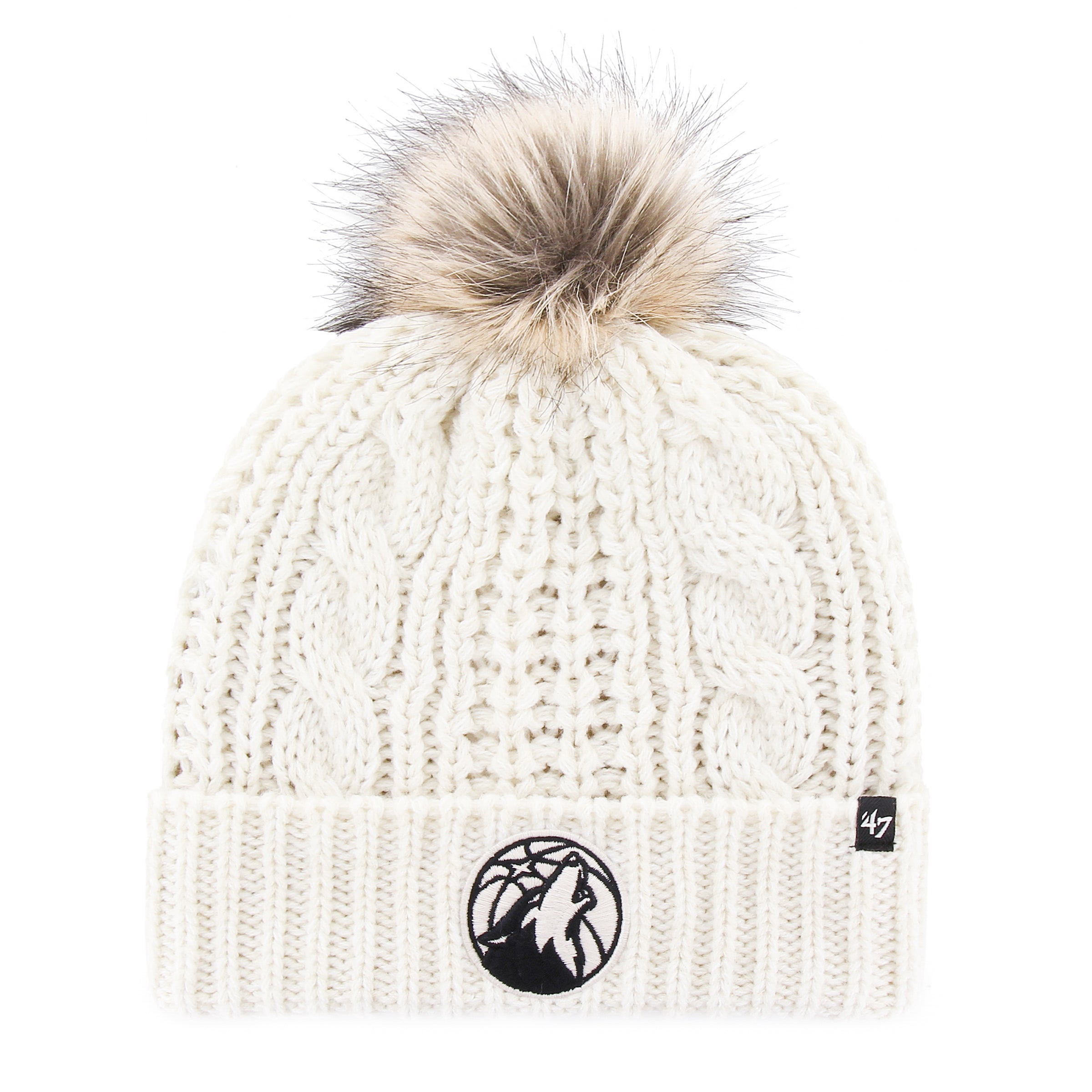 MINNESOTA TIMBERWOLVES MEEKO '  CUFF KNIT WOMENS