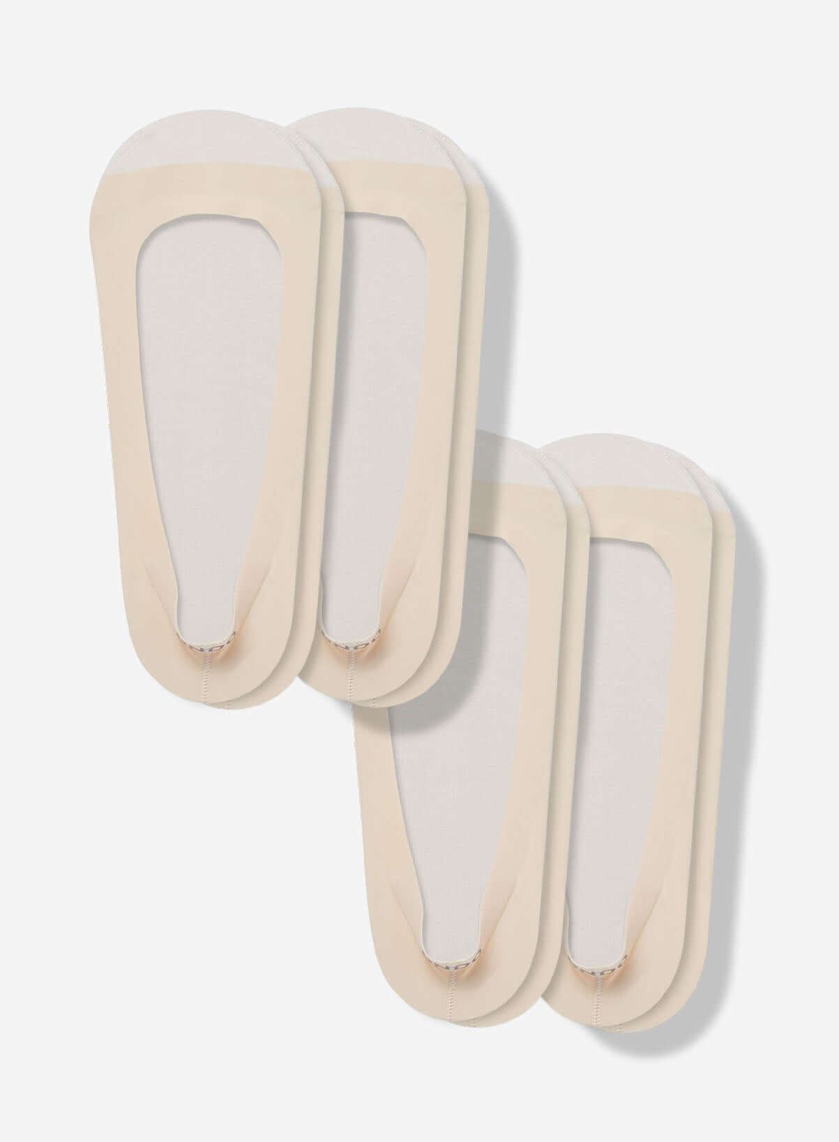 Low-Cut No Show Socks 4-Pack