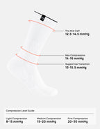 Contour Compression Crew Socks