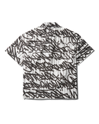 GRAFFITI SHORT SLEEVE BUTTON FRONT SHIRT