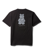 SHORT SLEEVE GRAPHIC MONEY BEAR T-SHIRT (BLACK)