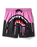OCEAN DRIP CHECK SWIM SHORT
