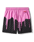 OCEAN DRIP CHECK SWIM SHORT