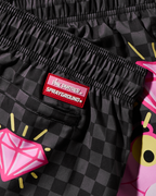 PINK PANTHER DIAMOND SHARK SWIM SHORTS