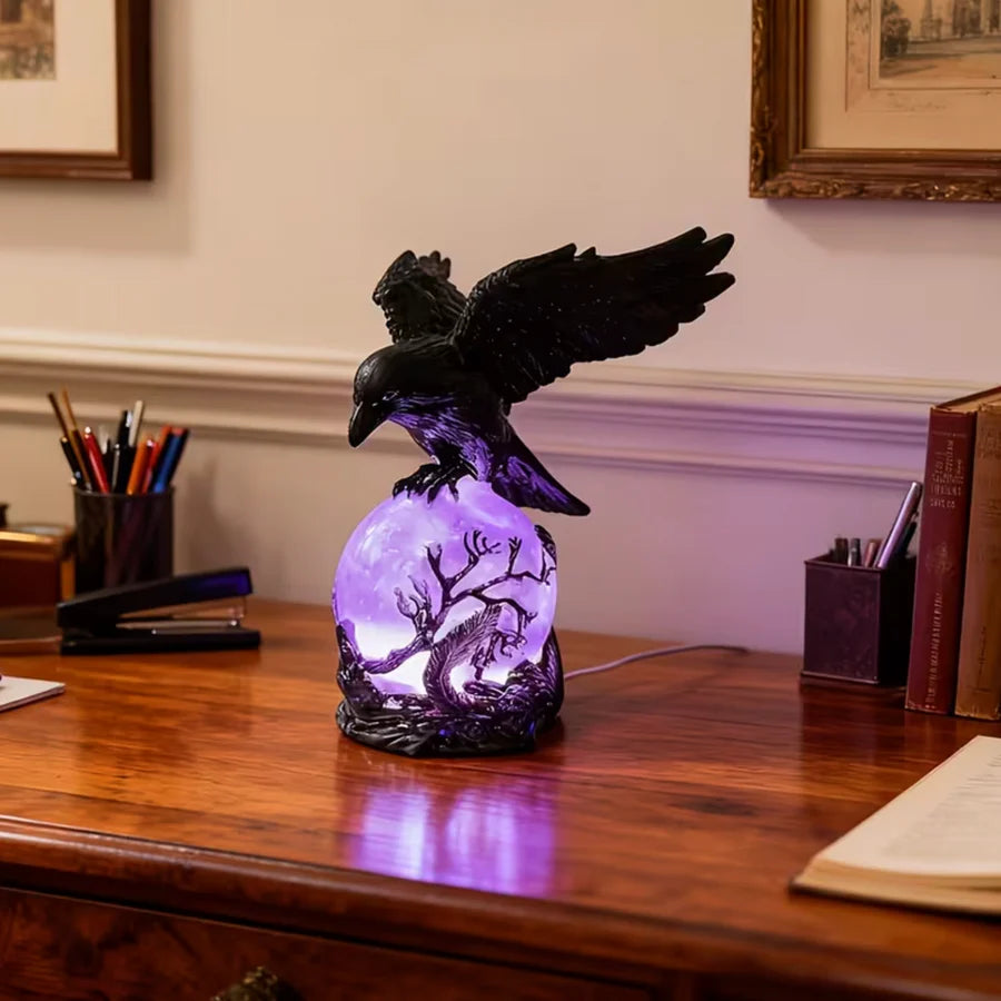 Raven Orb Lamp