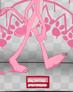 PINK PANTHER PAWPRINTS TOTE