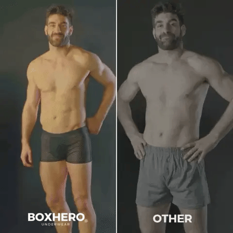 3-Pack Red - PREMIUM BAMBOO FIBRE BOXER SHORTS 1.0