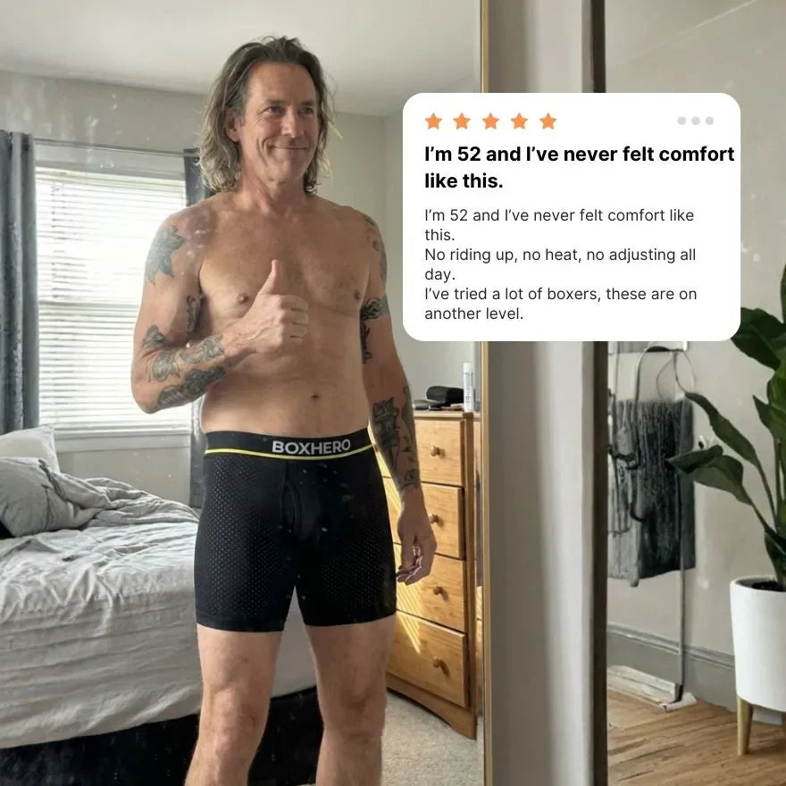 Finally, Reinvented Premium Boxers That Actually Feel Amazing All Day