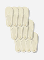Merino Wool No Show Socks 12-Pack