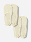 Merino Wool No Show Socks 4-Pack