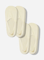 Merino Wool No Show Socks 4-Pack