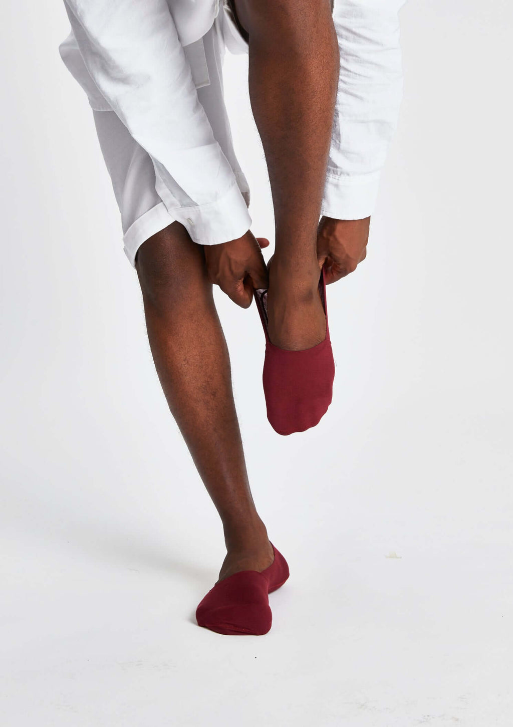 Organic Cotton No Show Socks 4-Pack